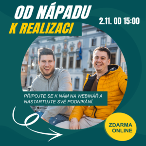 O podnikání na volné noze je stále větší zájem. Pro začínající podnikatele bude v listopadu otevřeno vzdělávání Od nápadu k realizaci